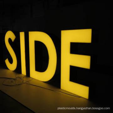 DINGYISIGN Professinoal Led Light Up Advertising Signage Outdoor Commercial Custom Made Channel Letters Signs